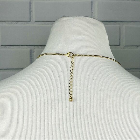 10/$25🦋 T&J Designs Pink Druzy Pendant Necklace - Picture 3 of 5